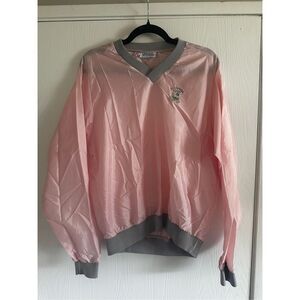 Lonsdale Academy St. Andrews Scotland Pink Retro Windbreaker